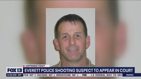 Man accused of killing Everett officer to appear in court