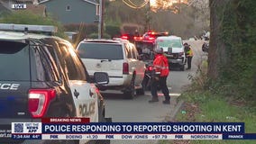 Police respond to reported shooting in Kent