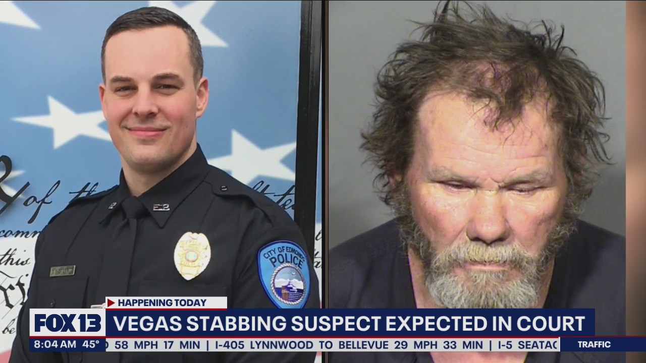 Vegas stabbing suspect in court