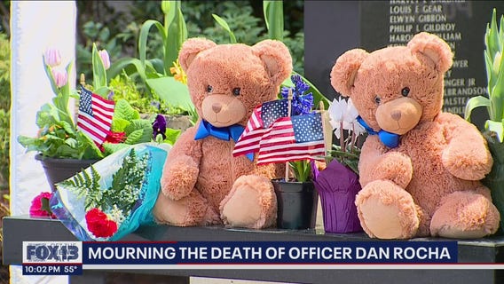 Mourning the death of Everett officer Dan Rocha