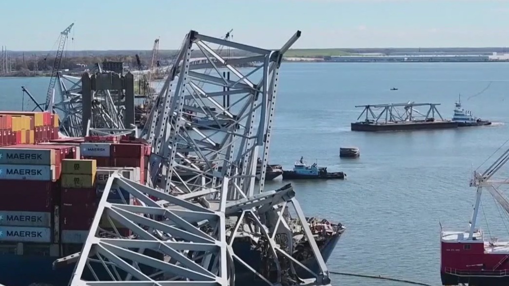 Patapsco River clean up around Key Bridge ramps up | FOX 10 Phoenix