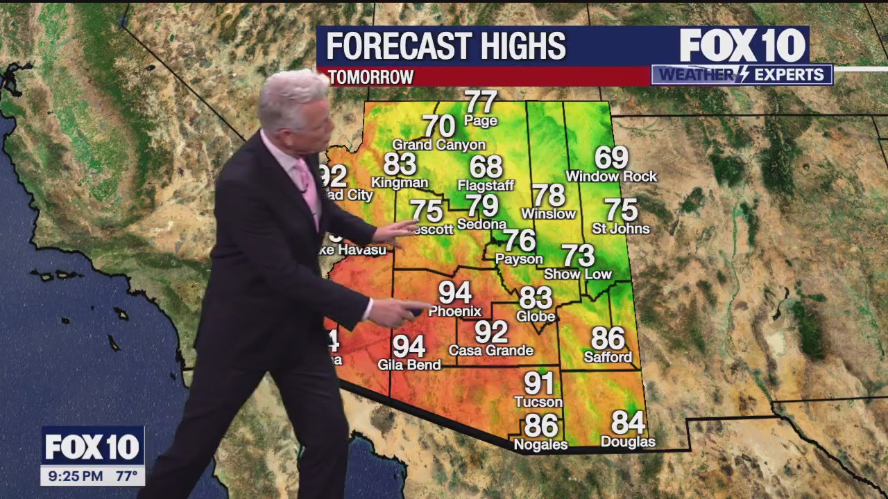 Evening Weather Forecast - 9/10/24