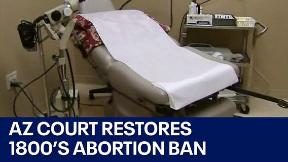 Abortion in AZ: Reaction to near-total ban ruling