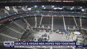 Construction of new arena in Las Vegas raises hope for NBA teams in Vegas and Seattle