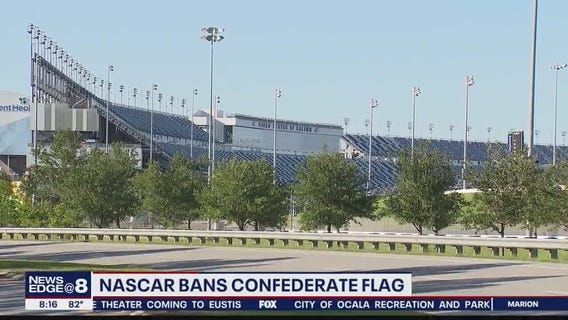 NASCAR bans Confederate flag