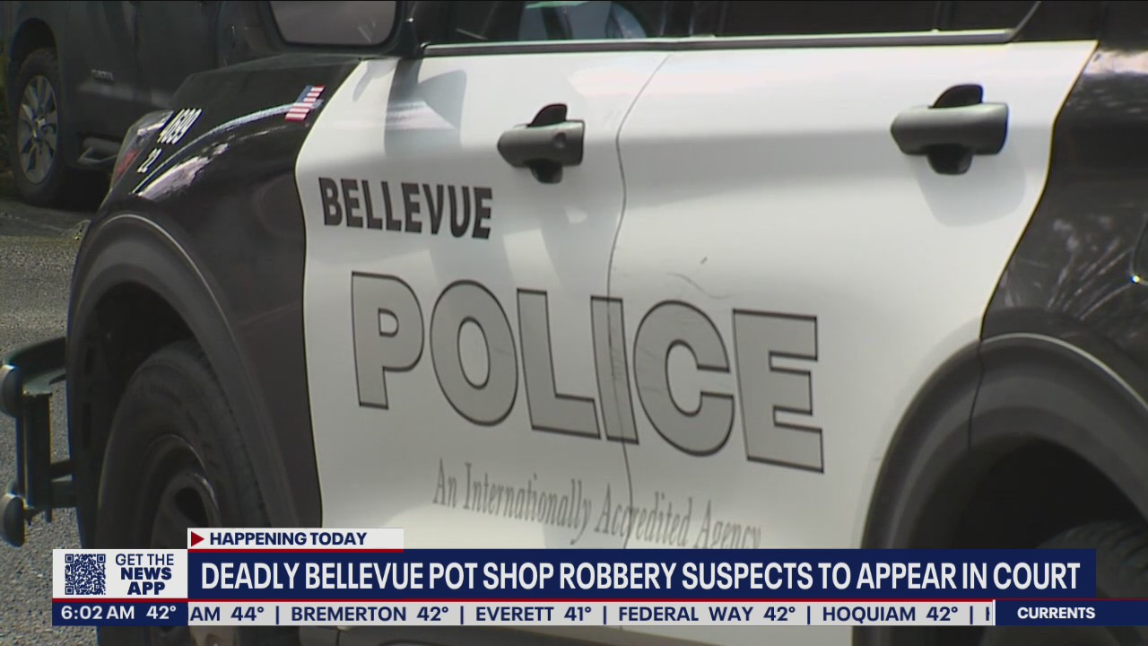 Deadly Bellevue pot shop robbery suspects to appear in court