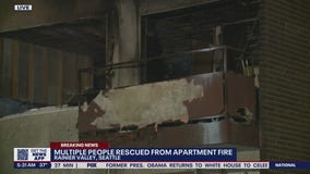 Multiple people rescued from South Seattle apartment fire