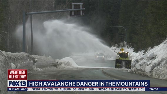 High avalanche danger in the mountains