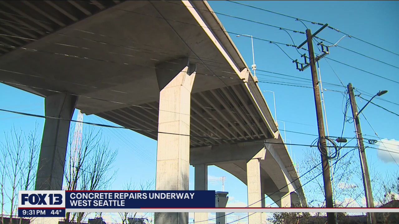 Work resumes on West Seattle Bridge, despite strike