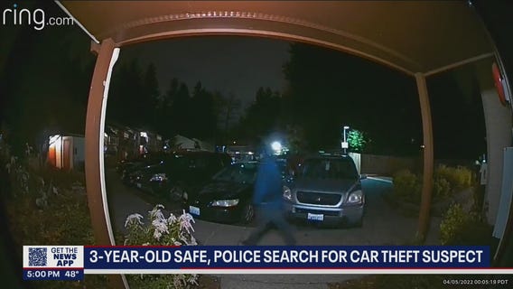 3-year-old safe following AMBER Alert, police search for suspect