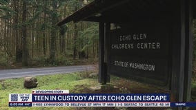 Teen in custody after Echo Glen escape