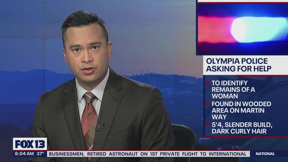 Olympia police seek public?s help in identify human remains found in wooded area