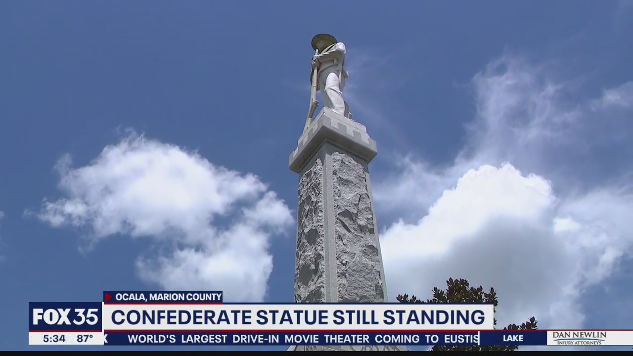 Ocala leaders discuss future of Confederate monument