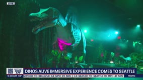 Dinos Alive Immersive Experience comes to Seattle 9:00 a.m.