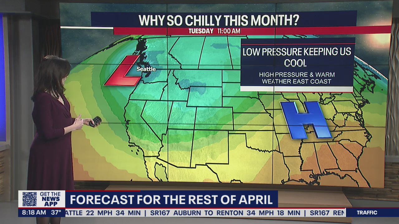 Roller-coaster weather pattern bringing record cold to the West