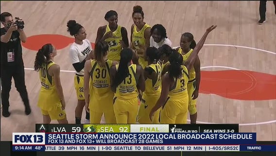 Seattle Storm announce 2022 local broadcast schedule