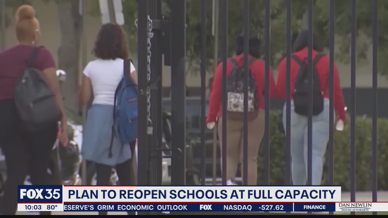 Reaction following DeSantis school reopening announcement