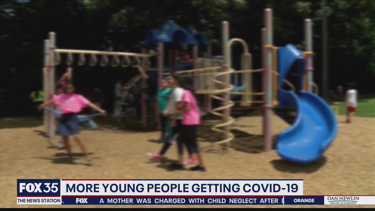 More young people getting COVID-19