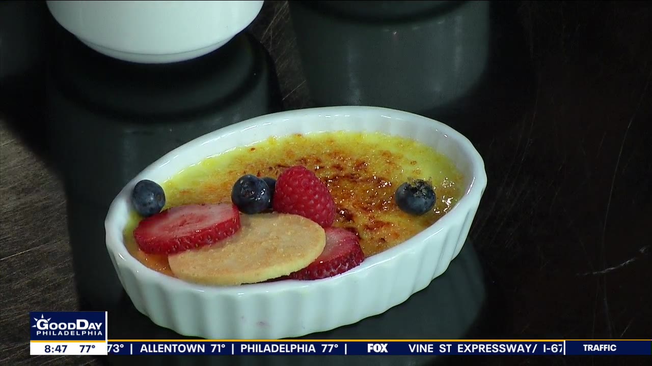 Local chef shows how to whip up the perfect Creme Brulee