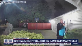 Special moment caught on a doorbell camera in Marysville