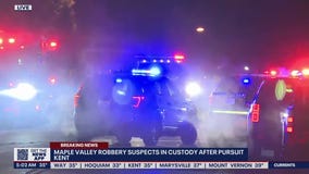 Maple Valley robbery suspects in custody after pursuit
