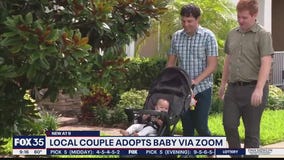 Local couple adopts baby over Zoom