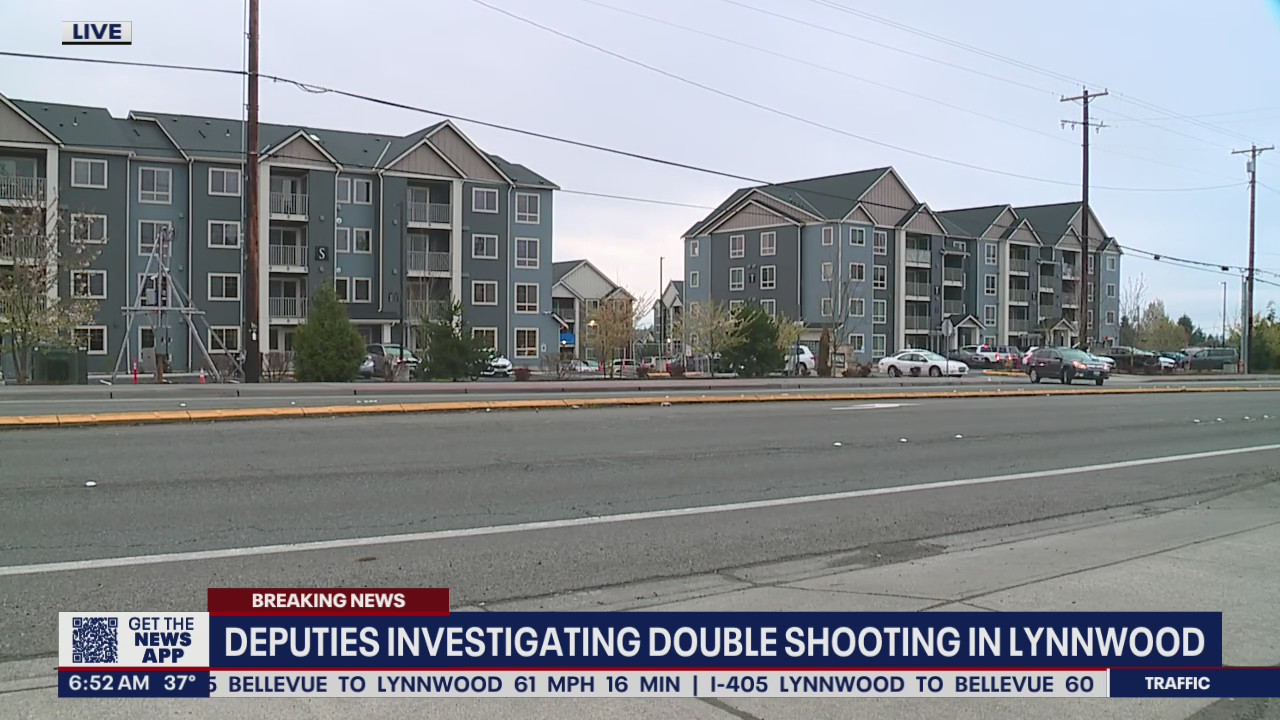 Deputies investigate double shooting in Lynnwood
