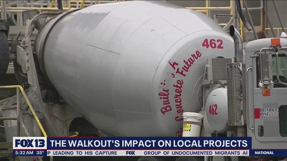 Concrete strike?s impact on local projects