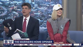 The FOX 13 morning team share and open some Mariners swag ahead of the teams home opener Friday