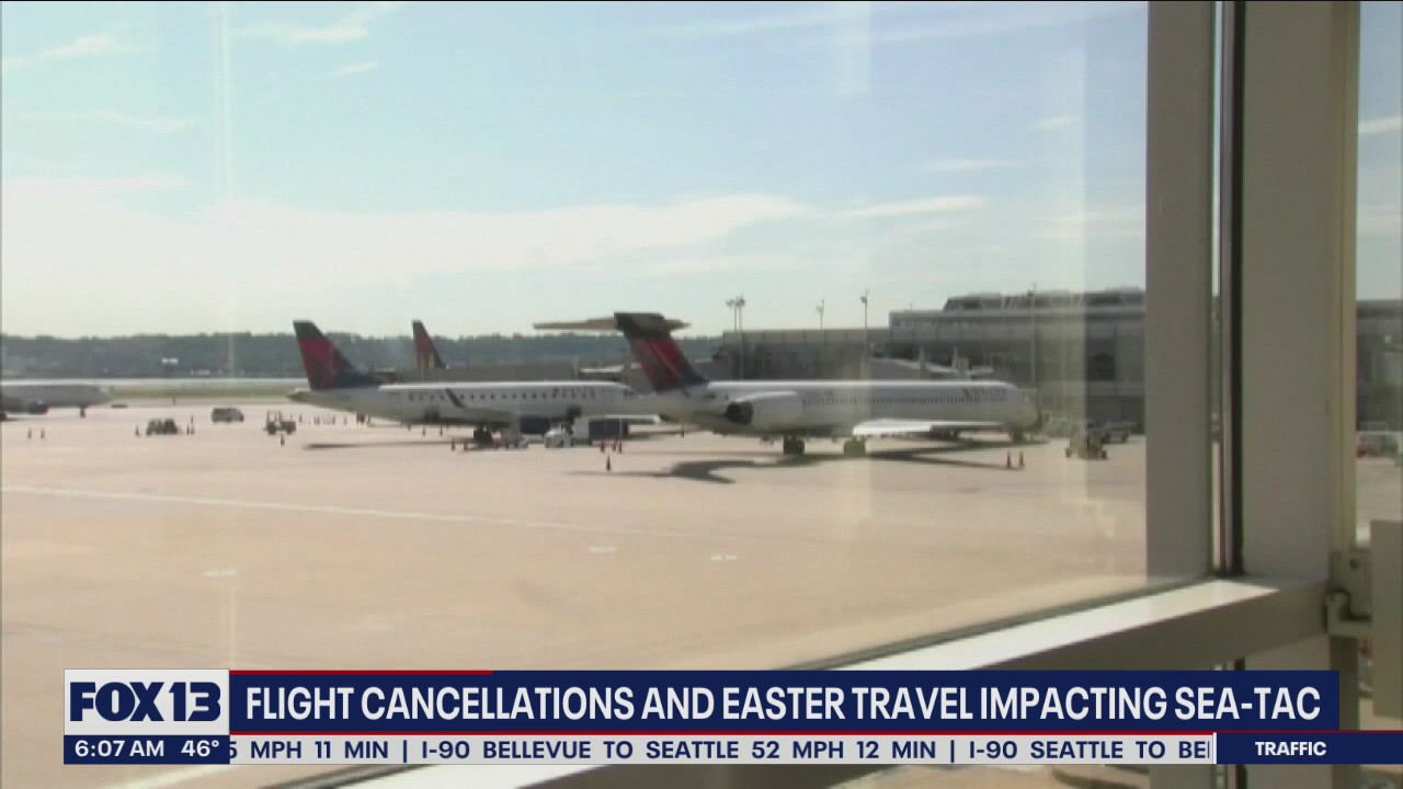 Flight cancelations continue at Sea-Tac Airport