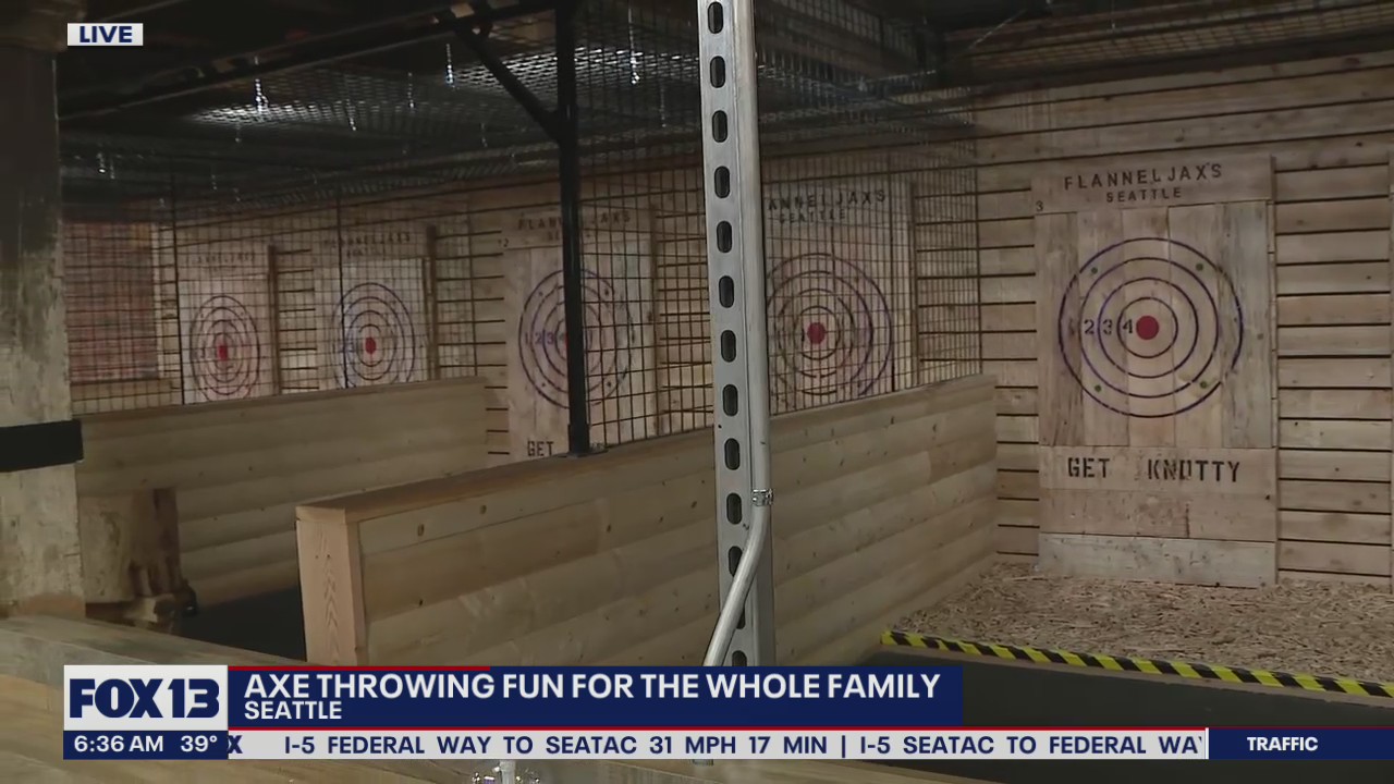 Axe throwing, lumberjack sports in Seattle