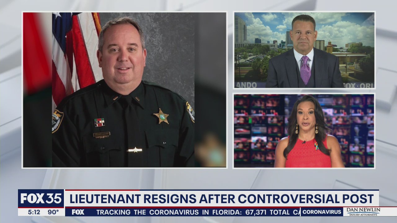 Brevard County Sheriff's Office Lieutenant resigns