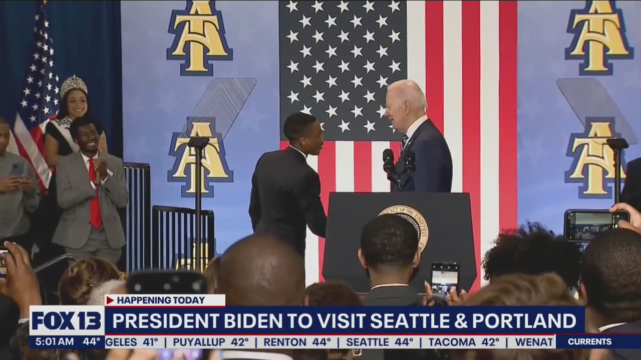 President Biden to arrive in Seattle on Thursday