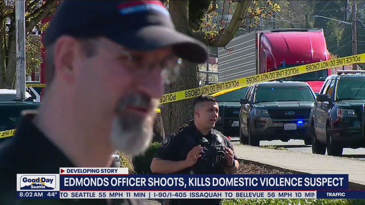 Suspect dies after police shooting in Edmonds