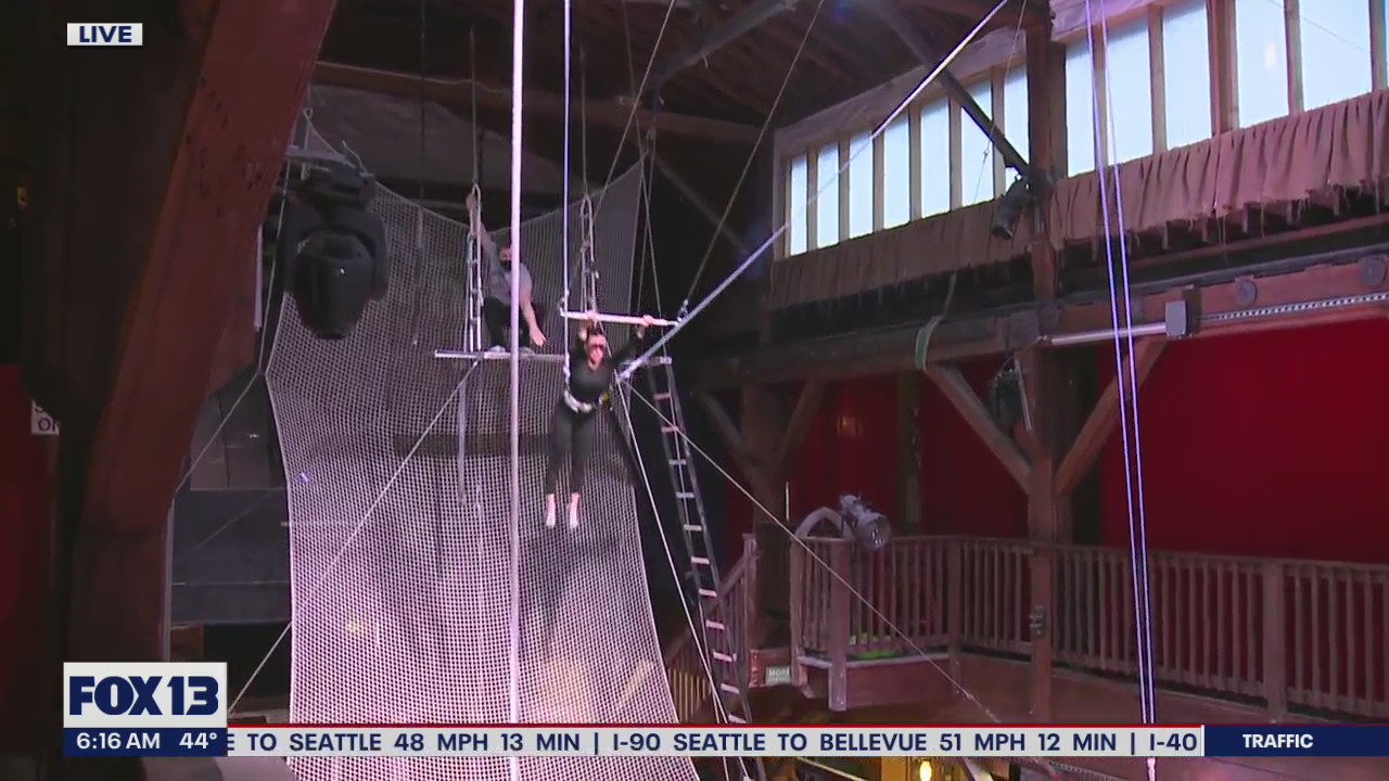 Flying high with Emerald City Trapeze