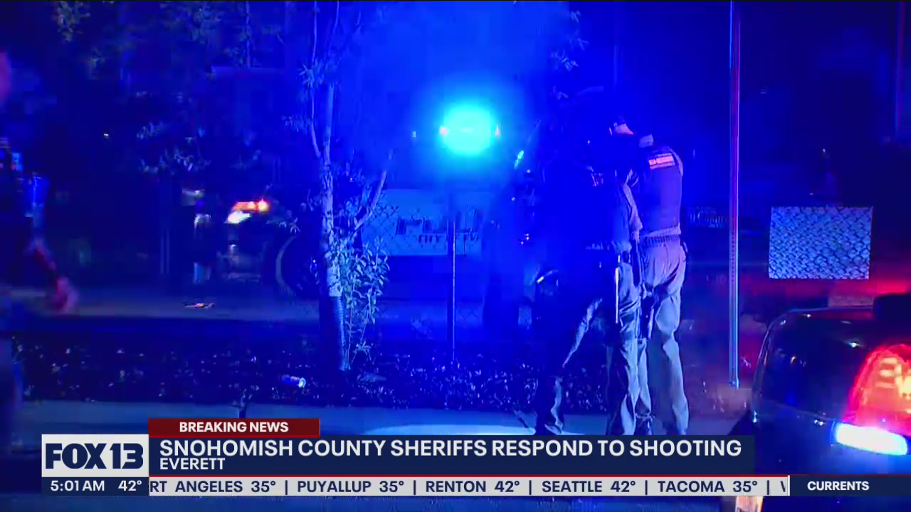 Man shot in Everett | FOX 13 Seattle