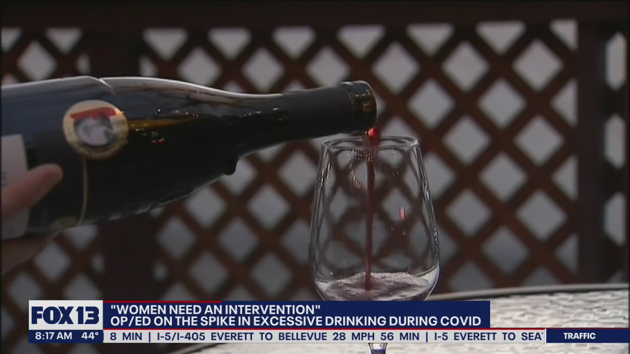 Writer behind 'Women, Do We Need an Intervention?' discusses spike in excessive drinking during COVID
