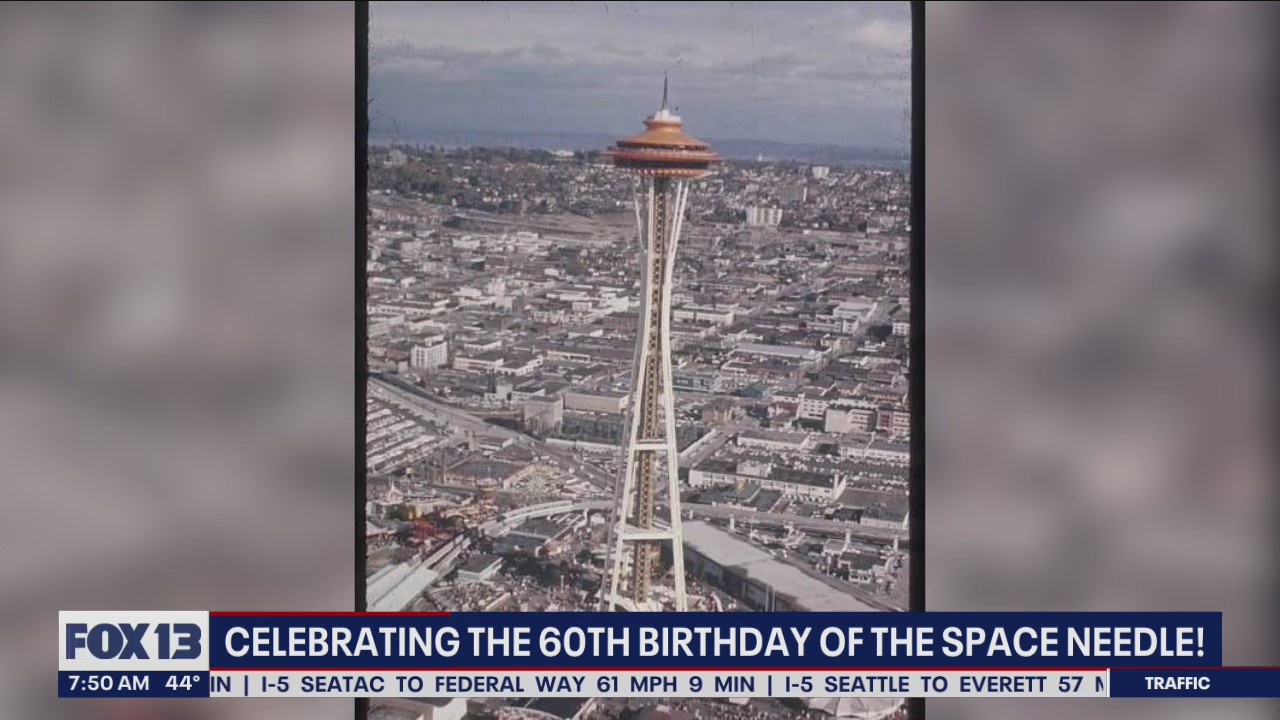 Celebrating the 60th birthday of the Space Needle