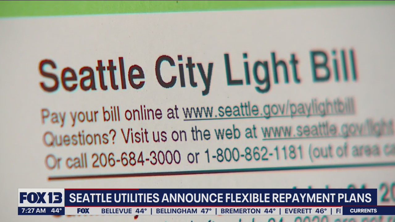 Seattle Utilities announce flexible repayment plans
