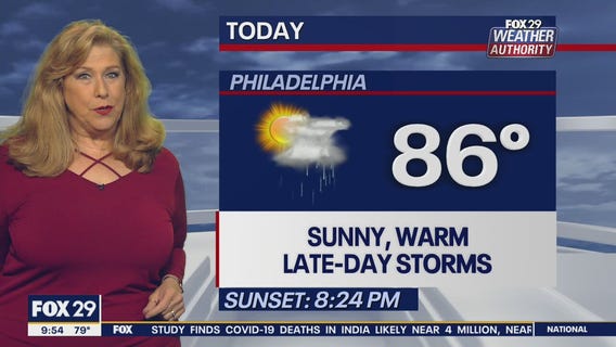 Weather Authority: 9 a.m. Wednesday Update