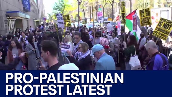 Gaza protests prompt university to cancel classes