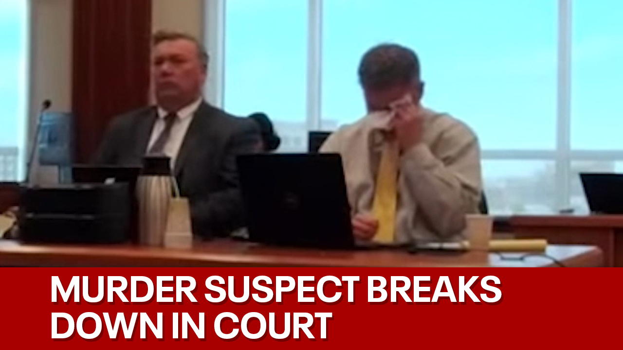 Daybell cries during 911 call played in court