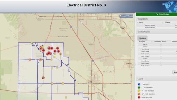 Power outage affects 33k+ people in Maricopa