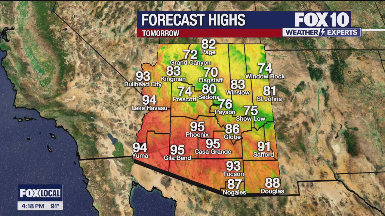 4PM Weather Forecast - 4/18/24