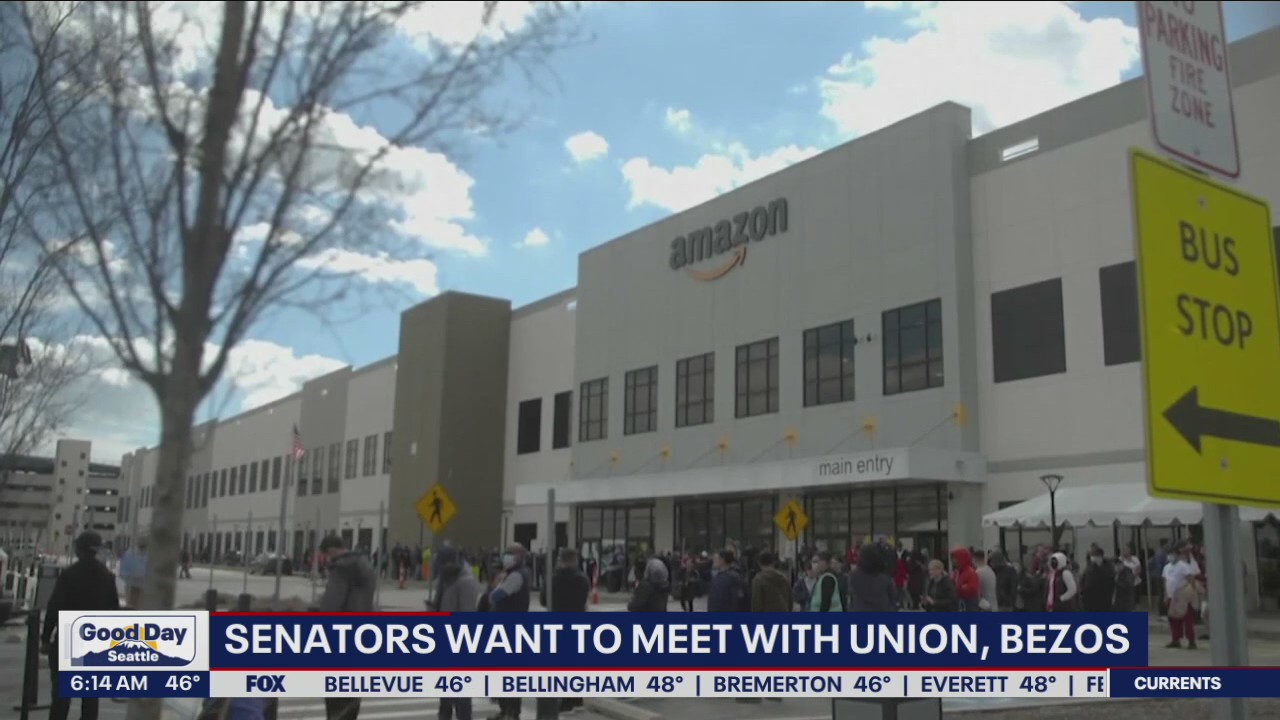 Senators want to meet with union, Bezos