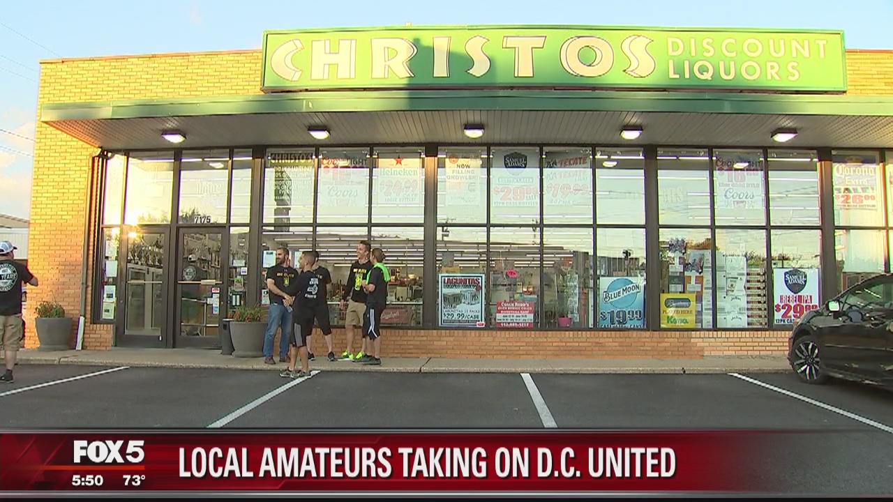 Local amateur soccer team to take on DC United