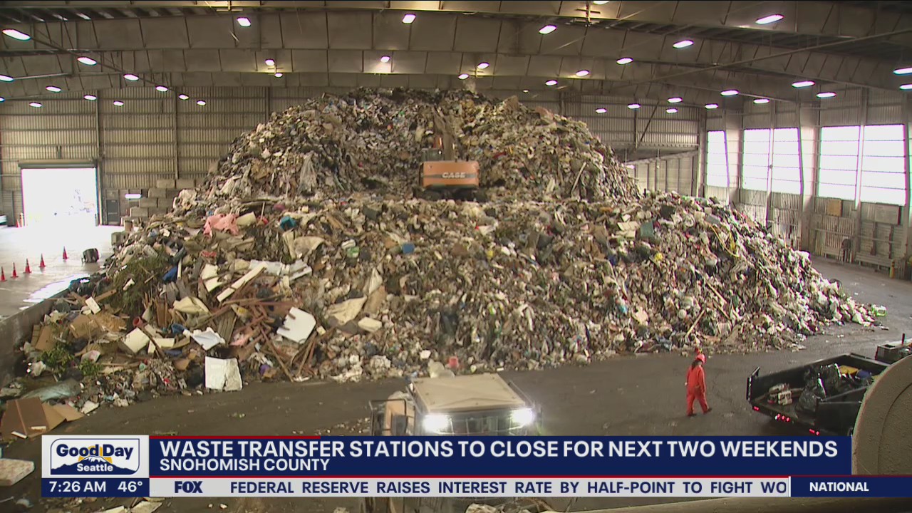 Waste transfer stations to close for next two weekends