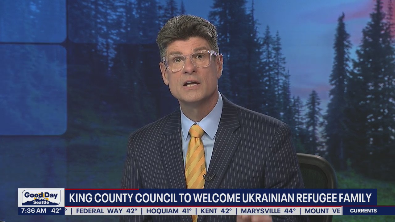 King County Council to welcome Ukrainian refugee family