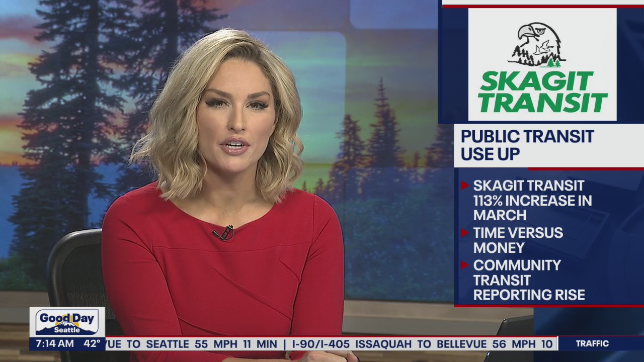 Public Transit use is up after a steep increase in gas prices