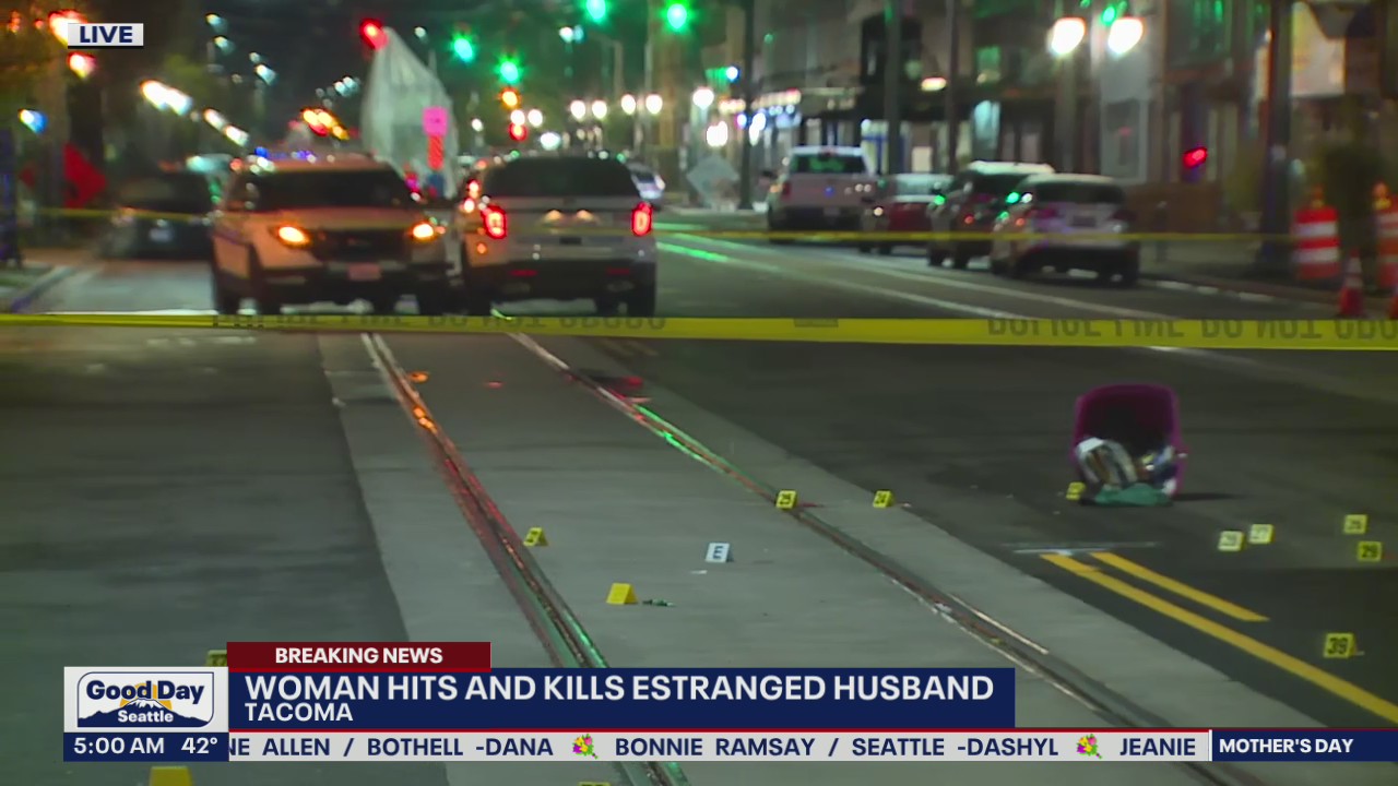 Police look for woman who police say struck, killed estranged husband